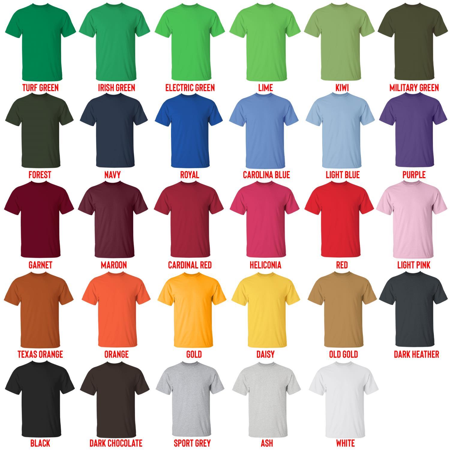 t shirt color chart - Big Hero 6 Store