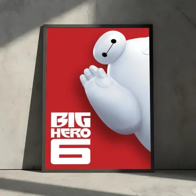 Big Hero 6 Cute Wall Art Decor
