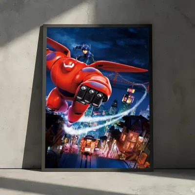 Big Hero 6 Baymax Wall Art Decor
