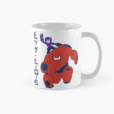 Baymax Retro Mecha Artwork Mug