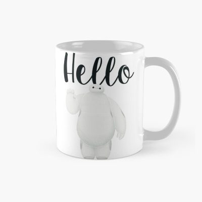 Big Hero Baymax Wave Hello Graphic Mug