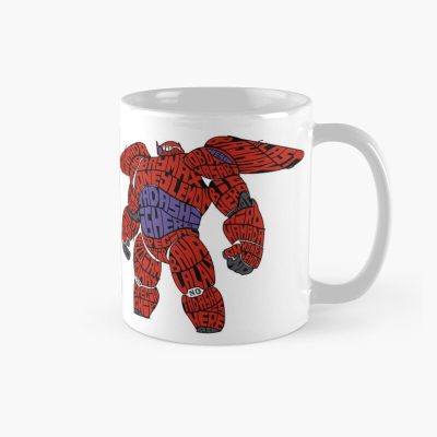 Big Hero Calligram Art Mug
