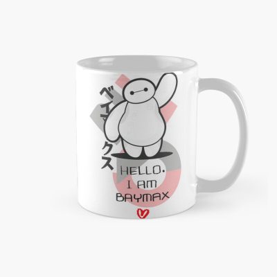 Big Hero Hello I Am Baymax Cute Kanji Mug