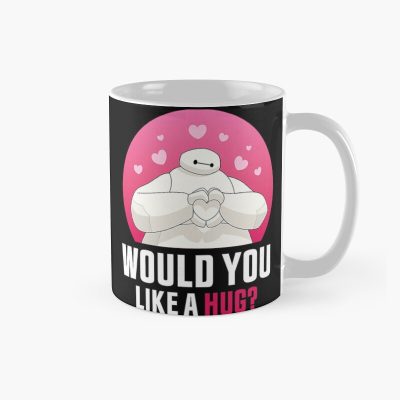 Vintage Baymax Cute Hug Heart Pose Mug