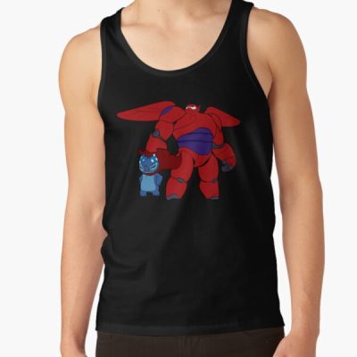 Big Hero And Stitch Tank Top