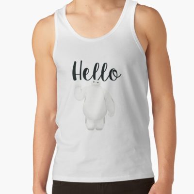 Big Hero Baymax Wave Hello Graphic Tank Top