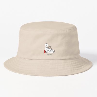 Baymax Hugging Mochi Cat Bucket Hat