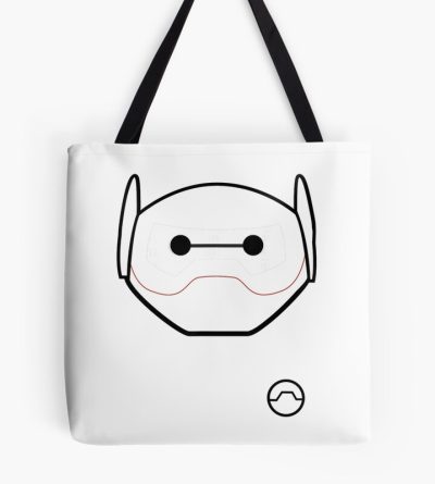 Mask Futuristic Tech Face Icon Art Tote Bag