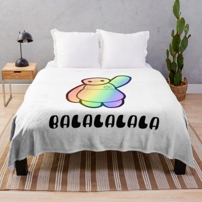 Rainbowbalalala Throw Blanket