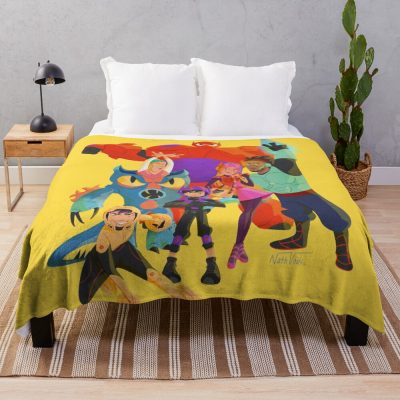 Big Heroes Throw Blanket