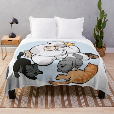 Cat Lover Throw Blanket
