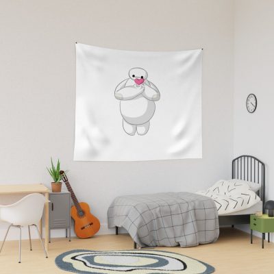 Big Hero Prototype Heart pose Robot Tapestry