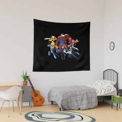 Superhero Character Tapestry