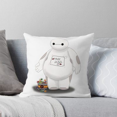 Free Hugs Throw Pillow