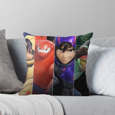 Big Hero 6 Character Throw Pillow