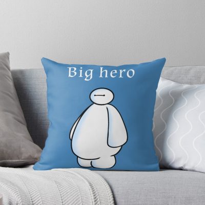 Big Hero Cute Throw Pillow